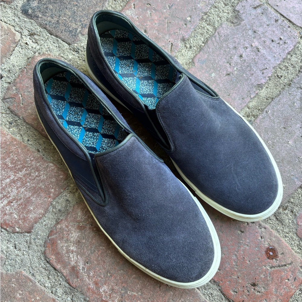 Ted baker navy slip ons. Never worn. Size 43. - Picture 5 of 6